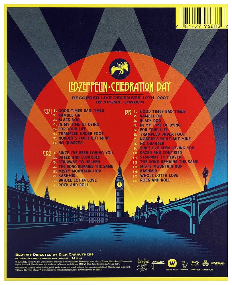 Amazon.co.jp | Led Zeppelin: Celebration Day [Blu-ray